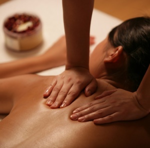 nothing like a massage with grapefruit oil