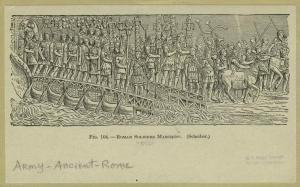 Illustration of a Roman army
