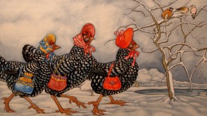 3 french hens - pic via www.booksillustrated.com 