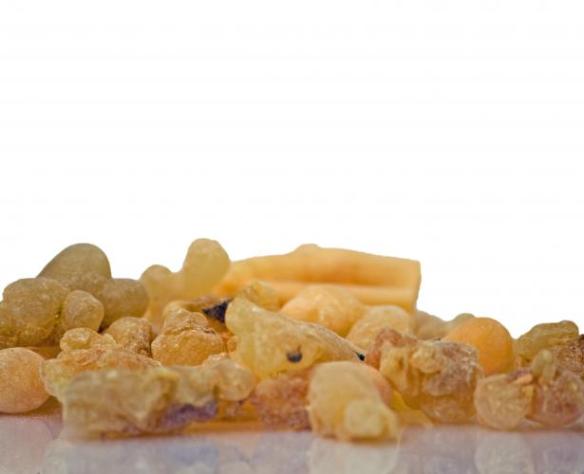 Wonderful frankincense resin is steam distilled into the beautiful oil